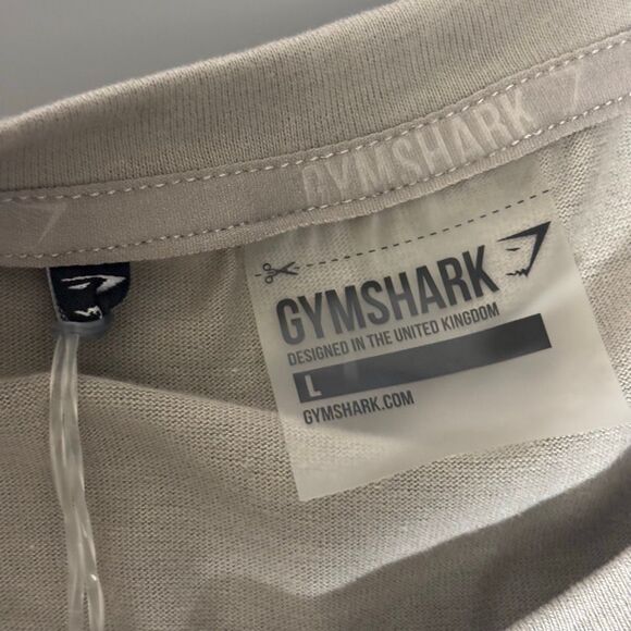 Gymshark color block T-shirt chalk white size large - Picture 4 of 11